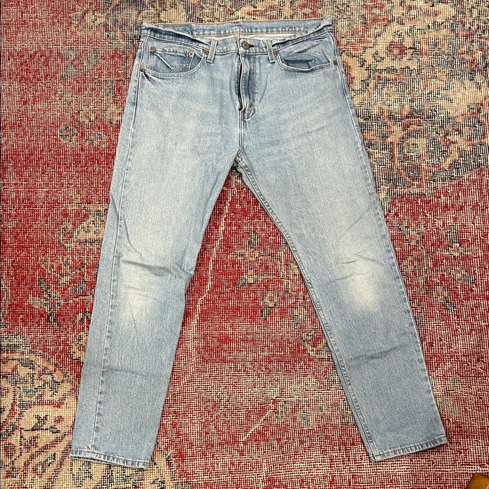 Light Blue Men’s Levi’s 512 Denim Jeans